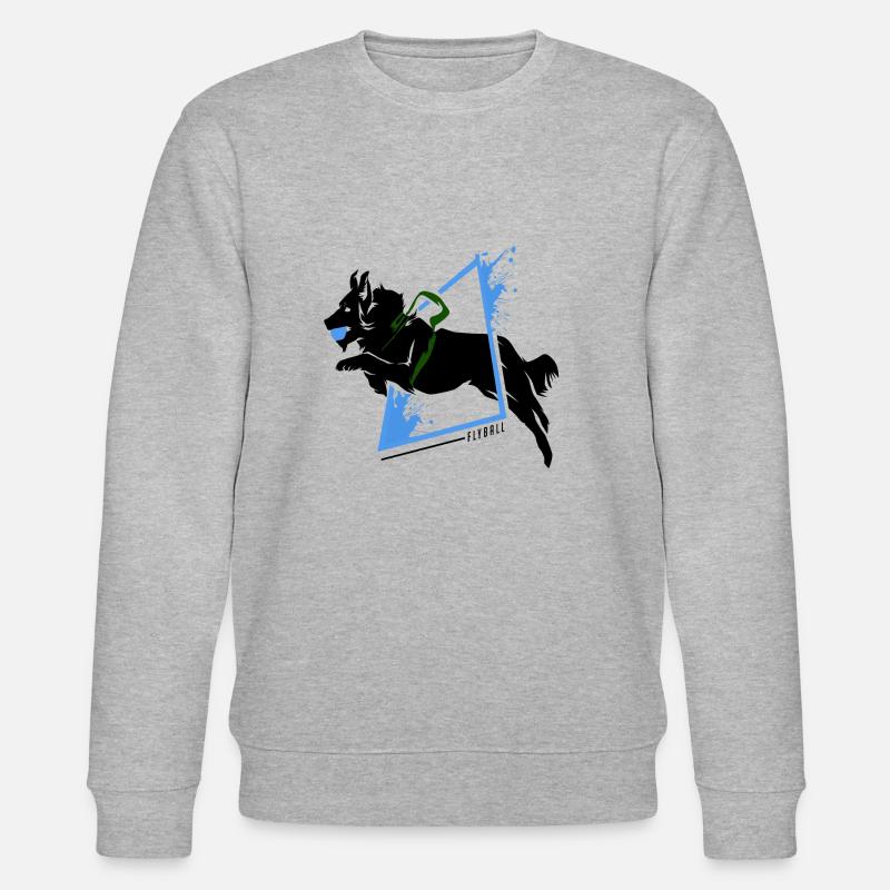 Flyball - Stanley/Stella Unisex Bio-Sweatshirt CHANGER  - Grau meliert