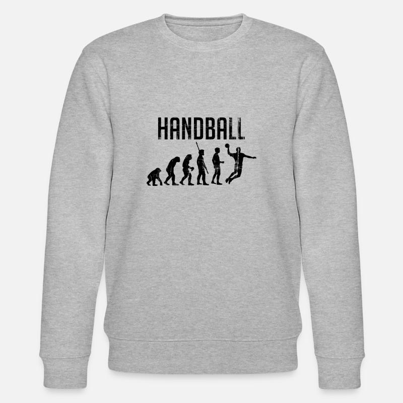 Evolution du handball - Sweat bio CHANGER Stanley/Stella Unisexe - gris chiné