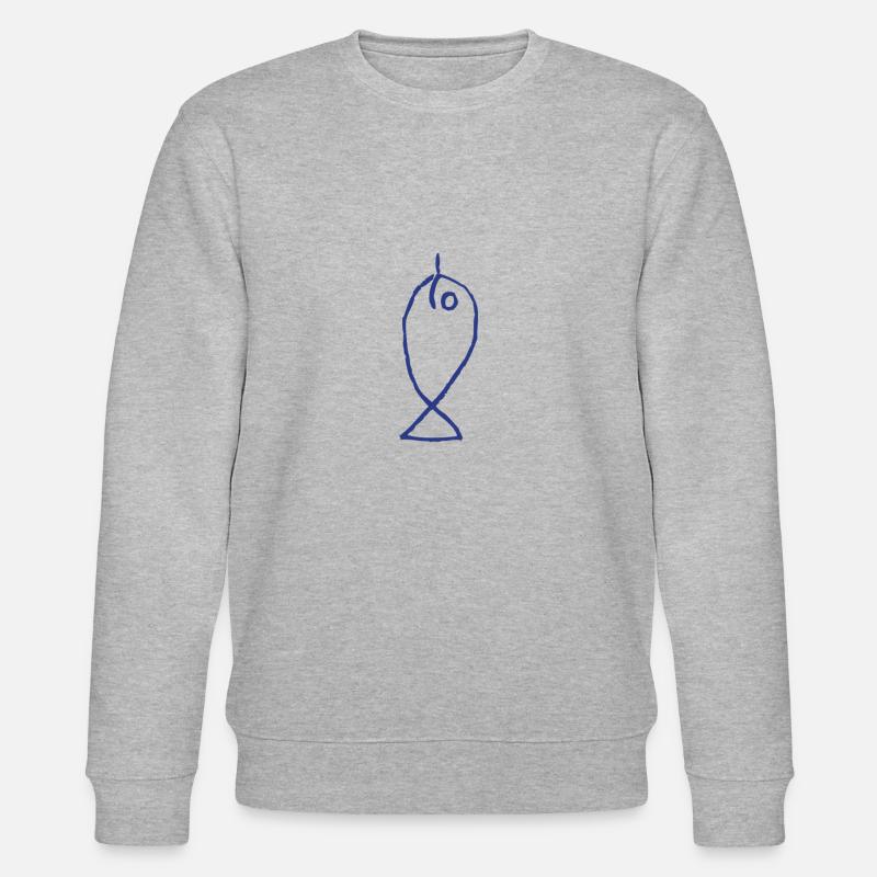 Magic Fish - Stanley/Stella Unisex Bio-Sweatshirt CHANGER  - Grau meliert