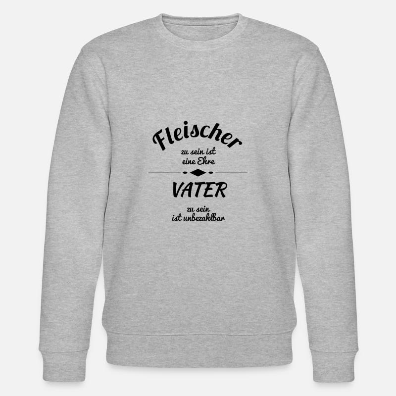 Fleischer - Stanley/Stella Unisex Bio-Sweatshirt CHANGER  - Grau meliert