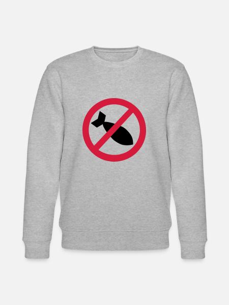 bomb - Stanley/Stella CHANGER Unisex Organic Sweatshirt - heather grey