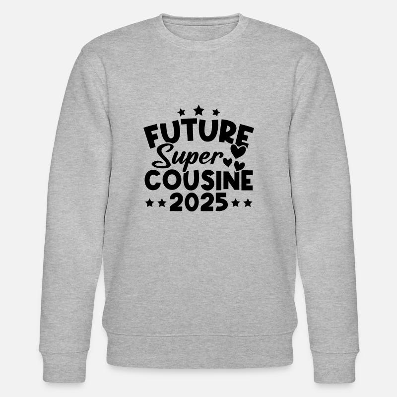 Future super cousine 2025 - Sweat bio CHANGER Stanley/Stella Unisexe - gris chiné