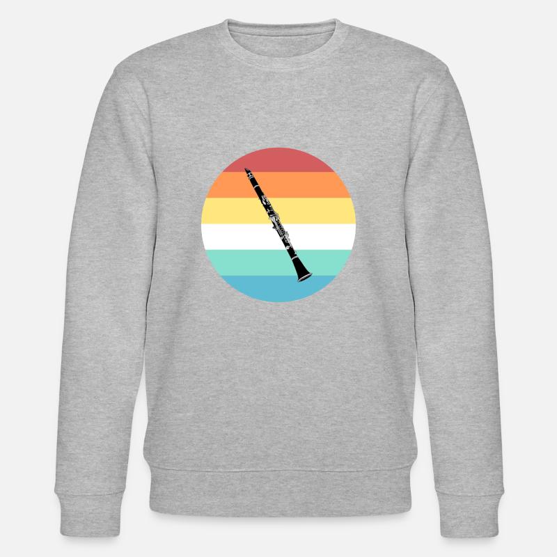 clarinette - Sweat bio CHANGER Stanley/Stella Unisexe - gris chiné