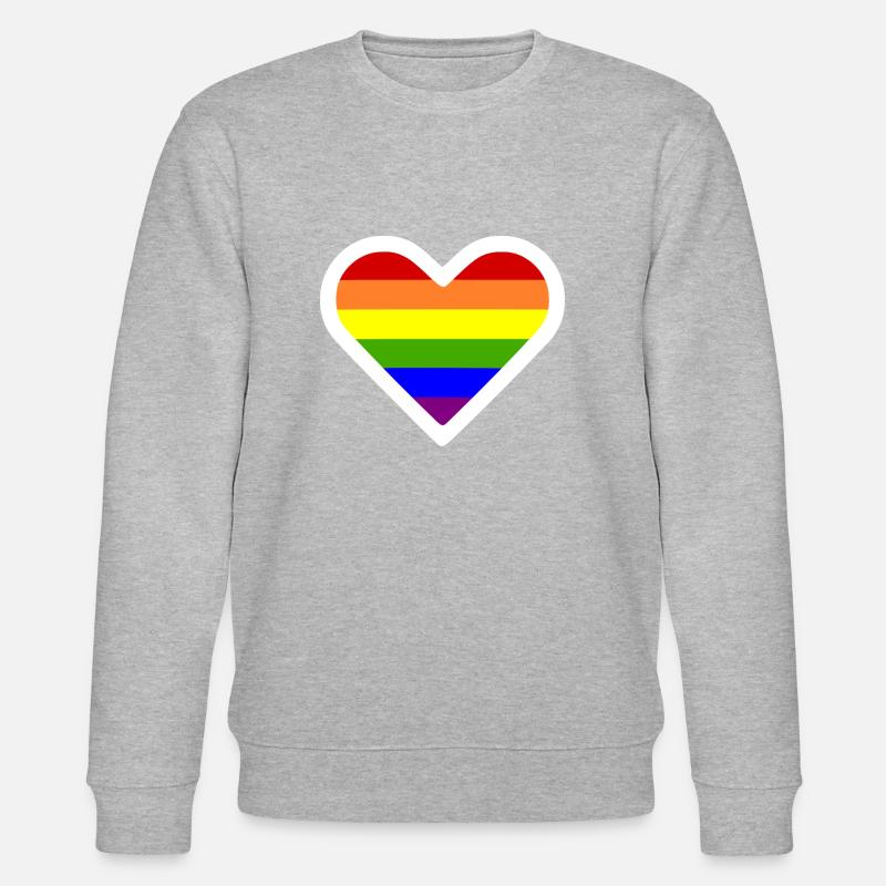 Lgbt - Sweat bio CHANGER Stanley/Stella Unisexe - gris chiné