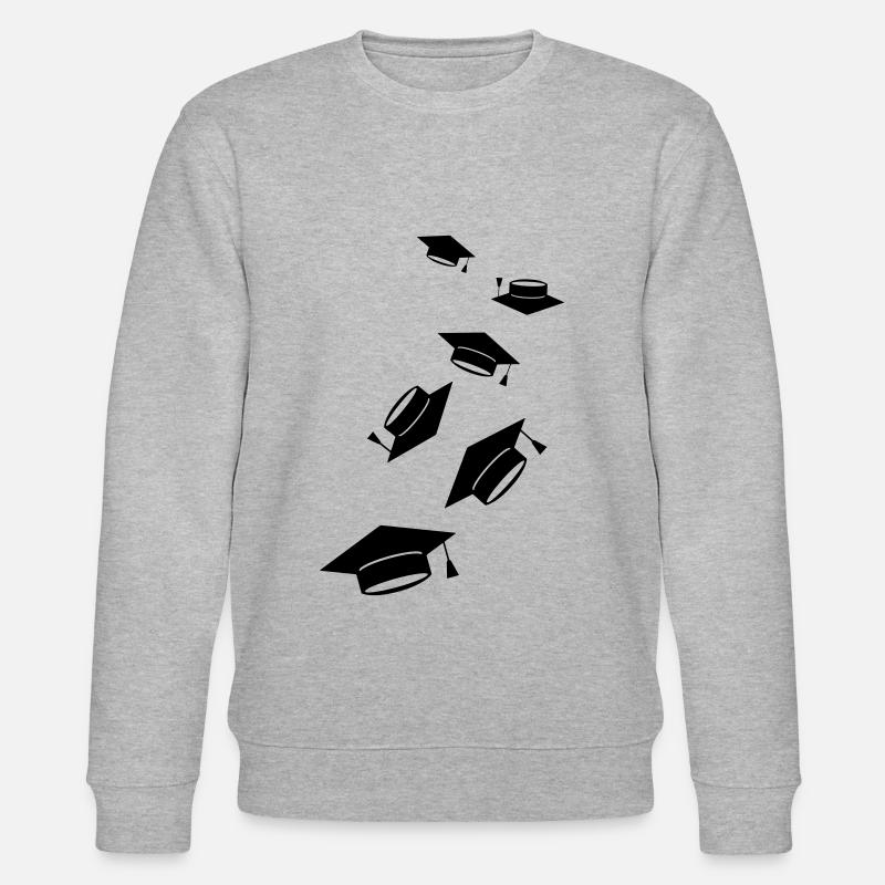 Student Abschluss - Stanley/Stella Unisex Bio-Sweatshirt CHANGER  - Grau meliert