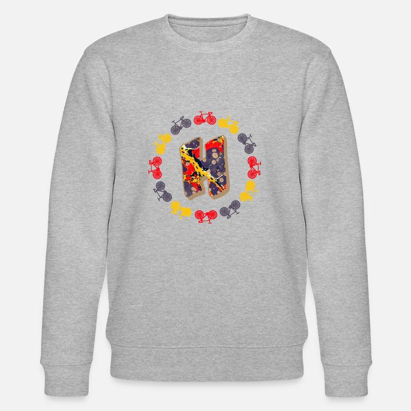Bicycle E 202 H - Stanley/Stella CHANGER Unisex Organic Sweatshirt - heather grey
