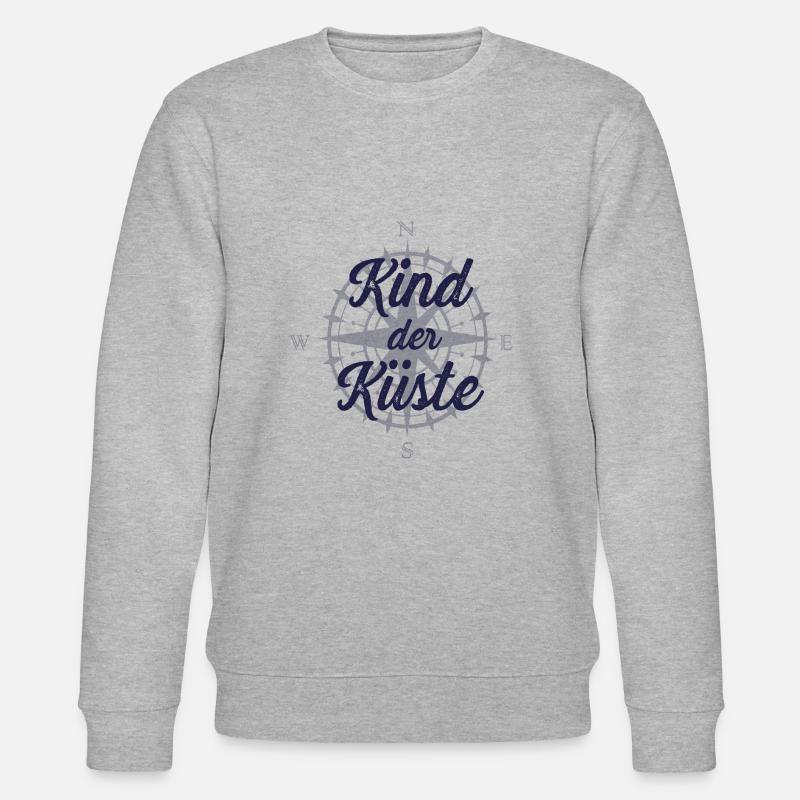 Kind der Kueste - Stanley/Stella Unisex Bio-Sweatshirt CHANGER  - Grau meliert