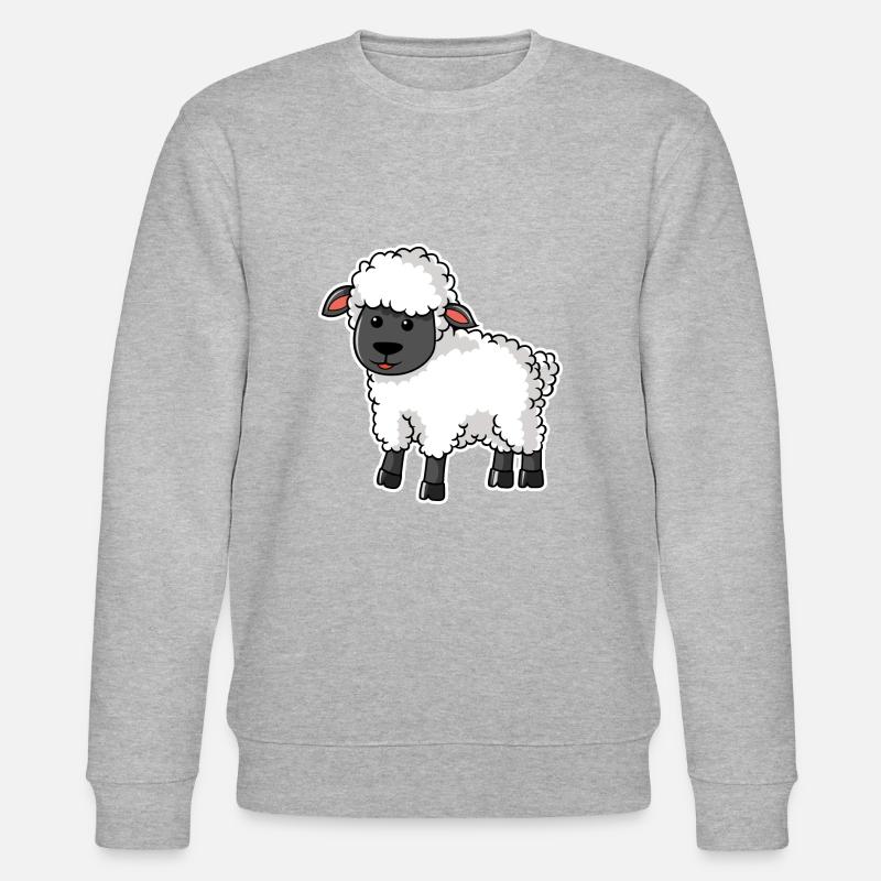 Schaf - Stanley/Stella Unisex Bio-Sweatshirt CHANGER  - Grau meliert