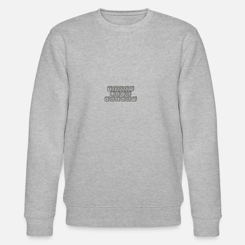 Terry love Yoghurt - Stanley/Stella Unisex Bio-Sweatshirt CHANGER  - Grau meliert