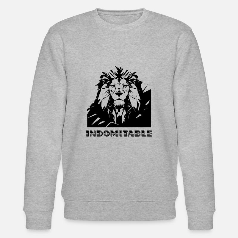 Indomptable - Sweat bio CHANGER Stanley/Stella Unisexe - gris chiné