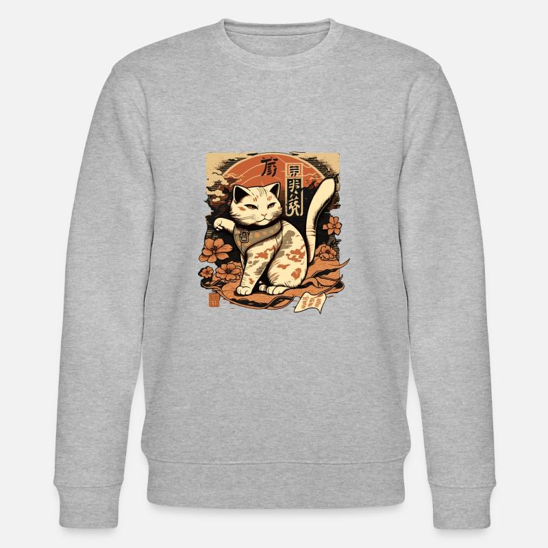 neko neko4 - Sweat bio CHANGER Stanley/Stella Unisexe - gris chiné