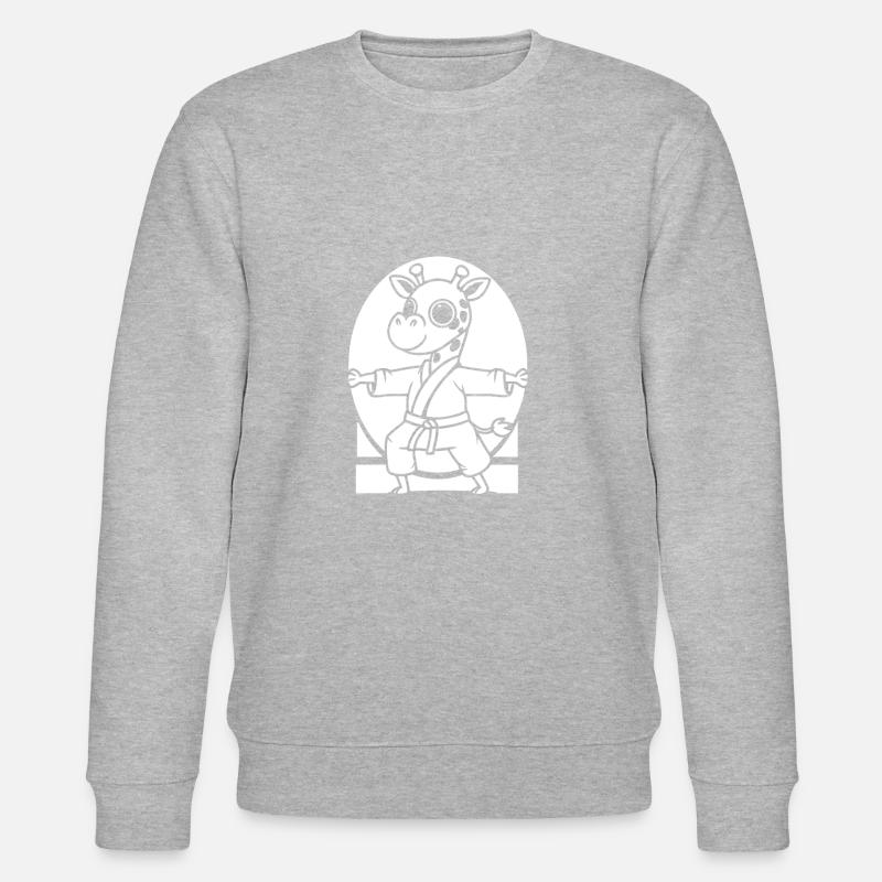 Karate - Stanley/Stella Unisex Bio-Sweatshirt CHANGER  - Grau meliert