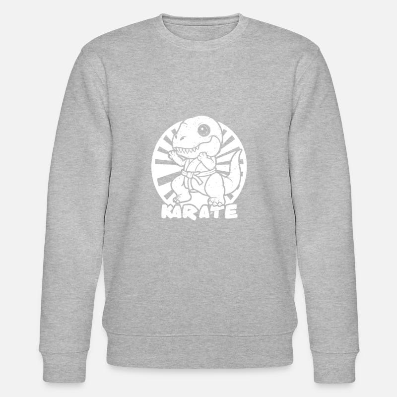 Karate - Stanley/Stella Unisex Bio-Sweatshirt CHANGER  - Grau meliert