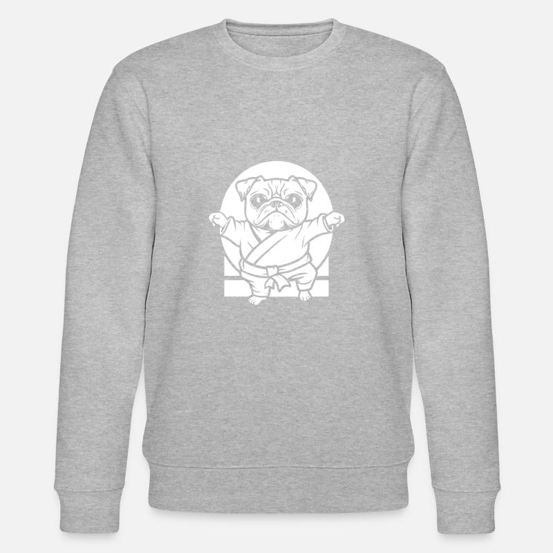 Karaté - Sweat bio CHANGER Stanley/Stella Unisexe - gris chiné