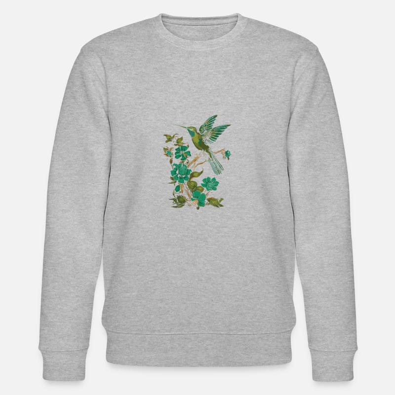 Kolibri - Stanley/Stella Unisex Bio-Sweatshirt CHANGER  - Grau meliert