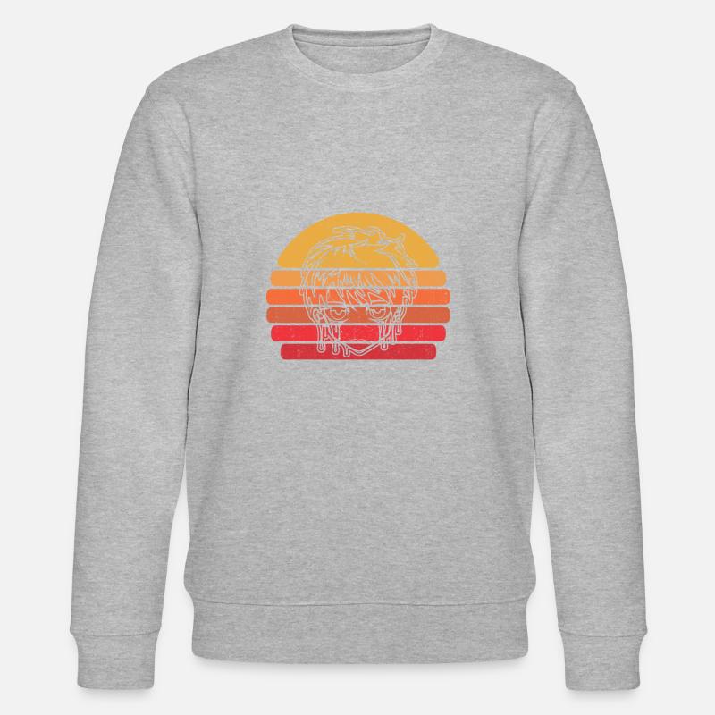 Emo Gothic - Stanley/Stella Unisex Bio-Sweatshirt CHANGER  - Grau meliert
