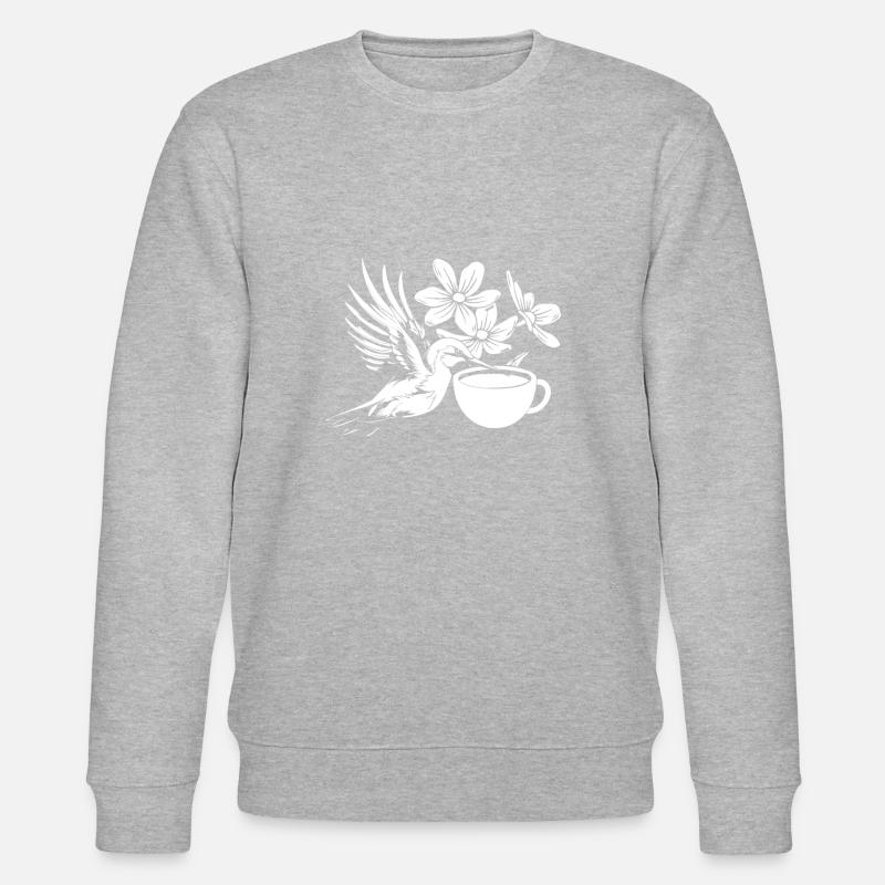 Kolibri - Stanley/Stella Unisex Bio-Sweatshirt CHANGER - Grau meliert
