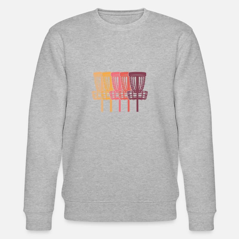 Frisbee Golf Disc Golf - Stanley/Stella CHANGER Unisex Organic Sweatshirt - heather grey