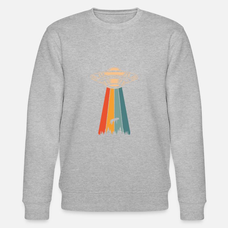 Alien Außerirdischer - Sweat bio CHANGER Stanley/Stella Unisexe - gris chiné