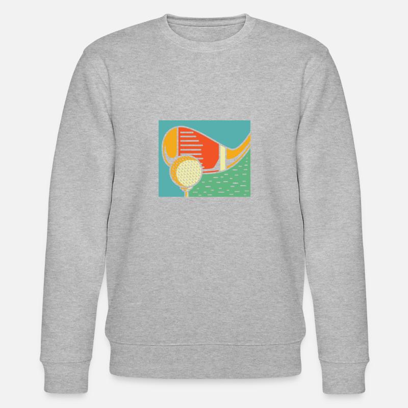 Golf Golfeurs Golfeurs - Sweat bio CHANGER Stanley/Stella Unisexe - gris chiné