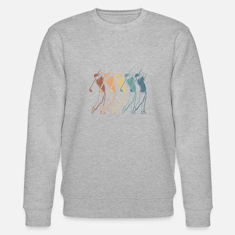 Golf Golfers Golfing - Stanley/Stella CHANGER Unisex Organic Sweatshirt - heather grey