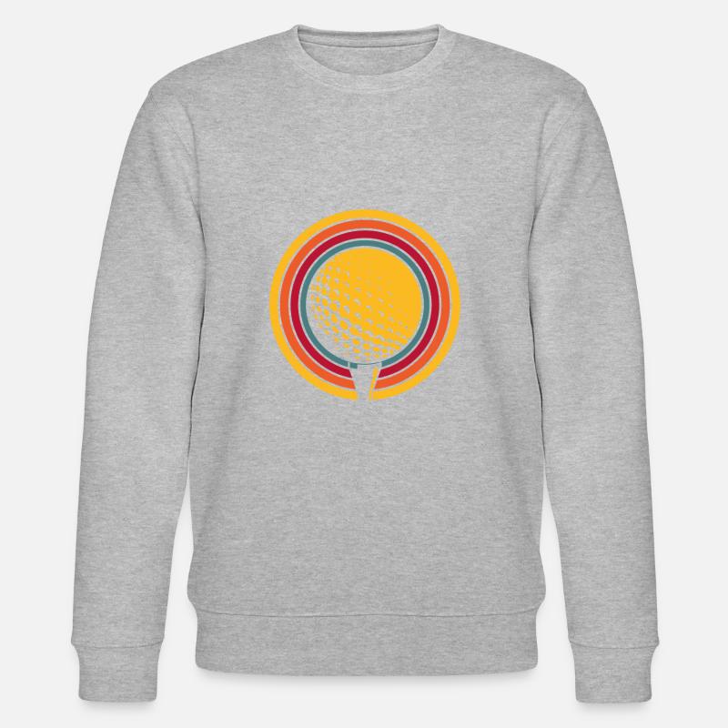 Golf Golfers Golfing - Stanley/Stella CHANGER Unisex Organic Sweatshirt - heather grey
