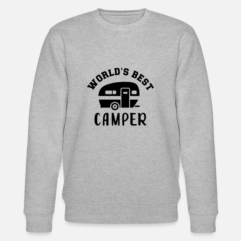 Wohnwagen - Stanley/Stella Unisex Bio-Sweatshirt CHANGER  - Grau meliert