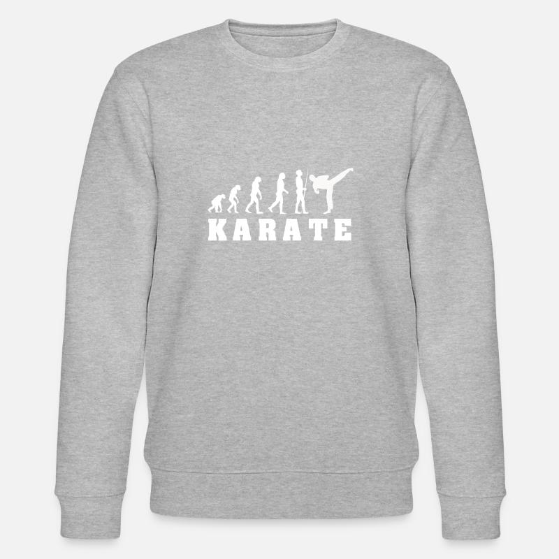 Evolution du Karaté - Sweat bio CHANGER Stanley/Stella Unisexe - gris chiné