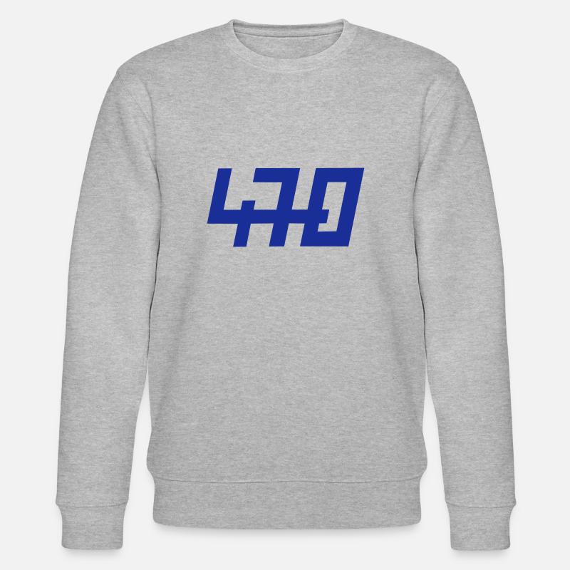 470er Bootsklasse - Stanley/Stella Unisex Bio-Sweatshirt CHANGER  - Grau meliert