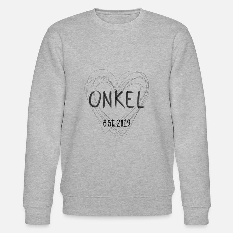 ONKEL 2019 - Stanley/Stella Unisex Bio-Sweatshirt CHANGER  - Grau meliert