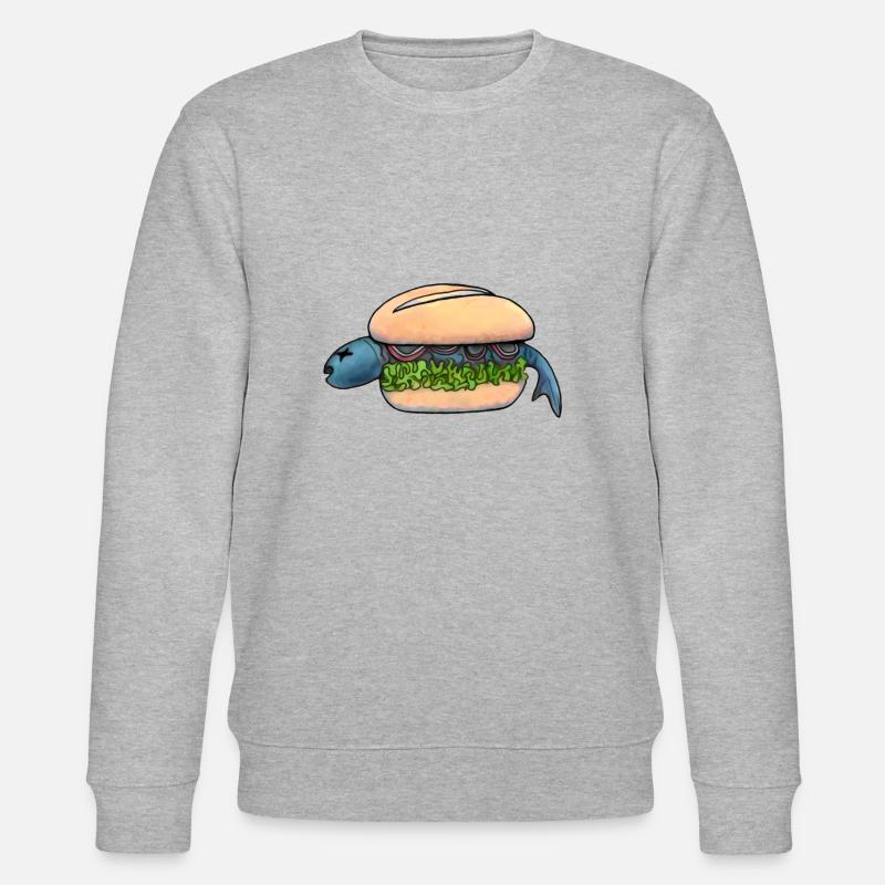 Rouleaux de poisson - Sweat bio CHANGER Stanley/Stella Unisexe - gris chiné