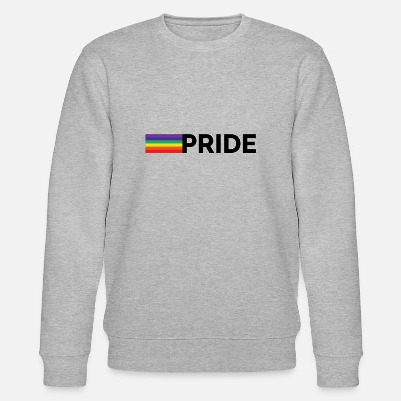 Pride | Regenbogen | LGBT - Stanley/Stella Unisex Bio-Sweatshirt CHANGER  - Grau meliert