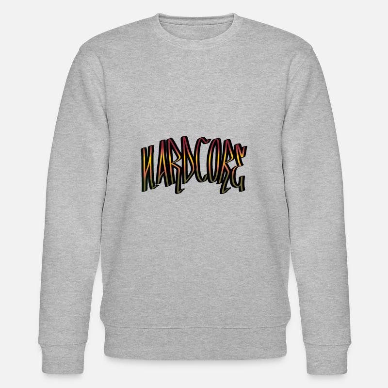 Hardcore V2.1 - Stanley/Stella Unisex Bio-Sweatshirt CHANGER  - Grau meliert