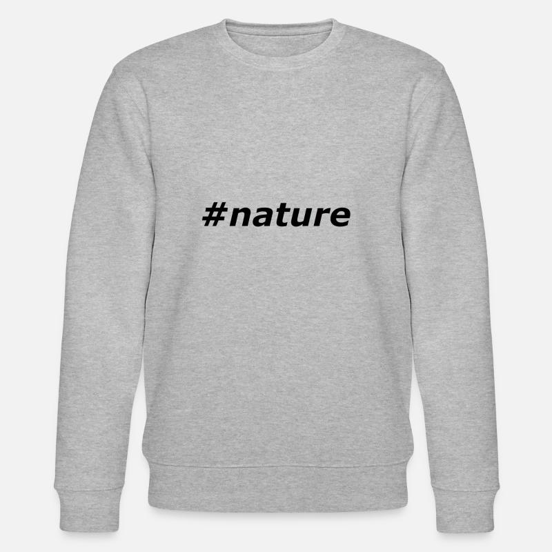 #nature - Sweat bio CHANGER Stanley/Stella Unisexe - gris chiné