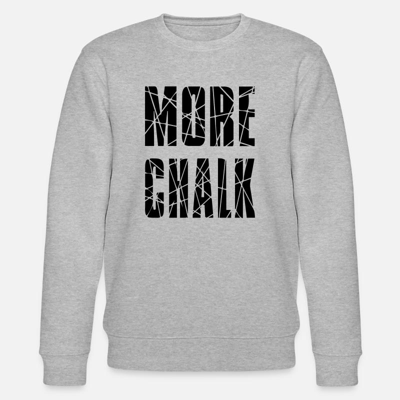 PLUS DE CRAIE - Sweat bio CHANGER Stanley/Stella Unisexe - gris chiné