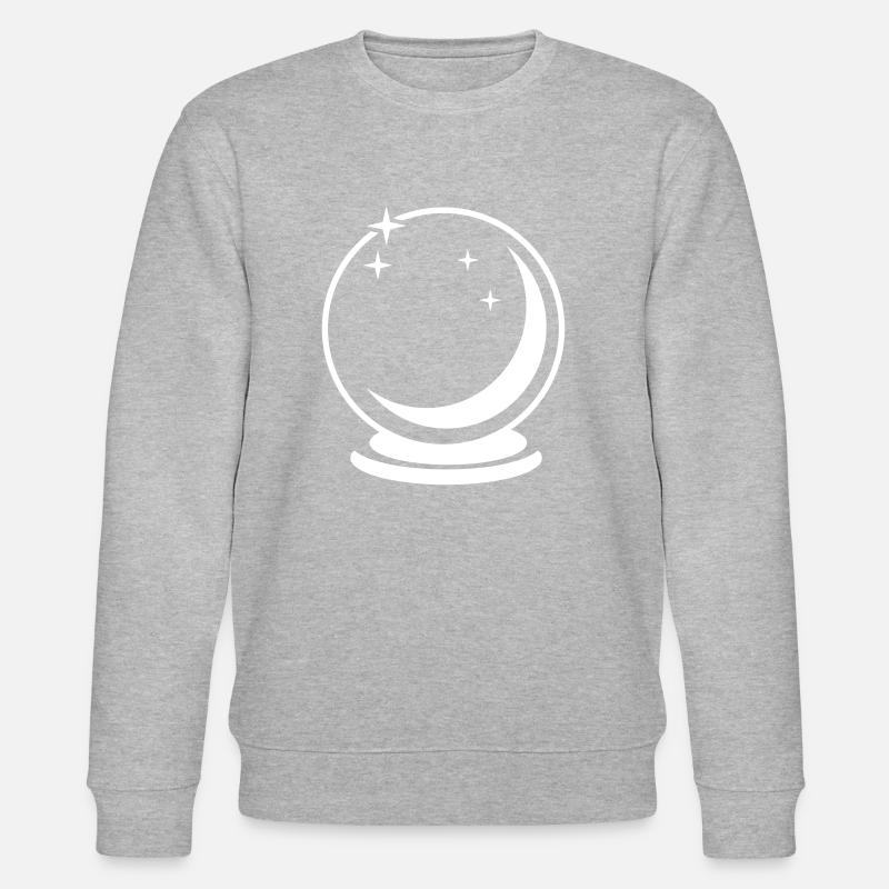 glass sphere - Stanley/Stella CHANGER Unisex Organic Sweatshirt - heather grey