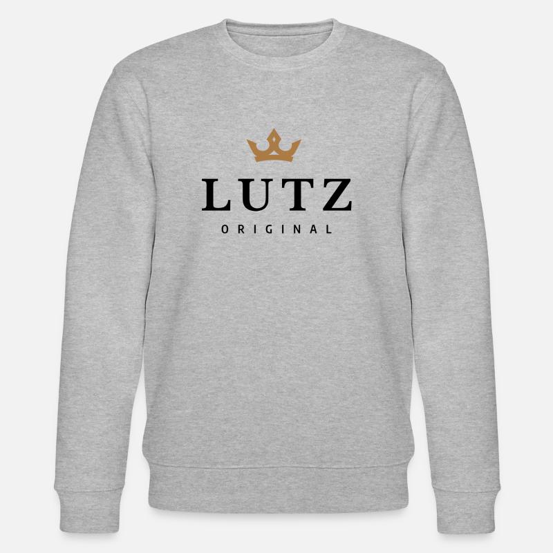 Lutz - Stanley/Stella Unisex Bio-Sweatshirt CHANGER  - Grau meliert