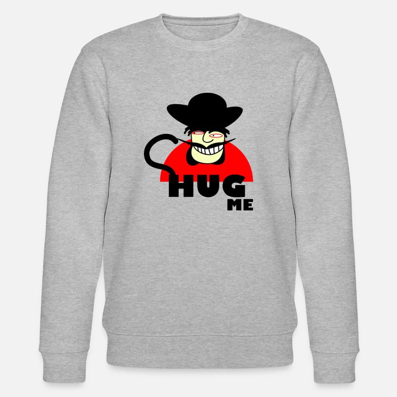 Mr. Hug - Stanley/Stella Unisex Bio-Sweatshirt CHANGER - Grau meliert