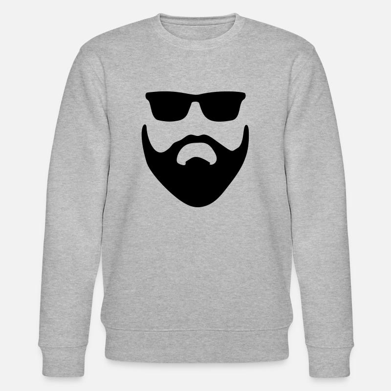 Hipster - Stanley/Stella Unisex Bio-Sweatshirt CHANGER  - Grau meliert