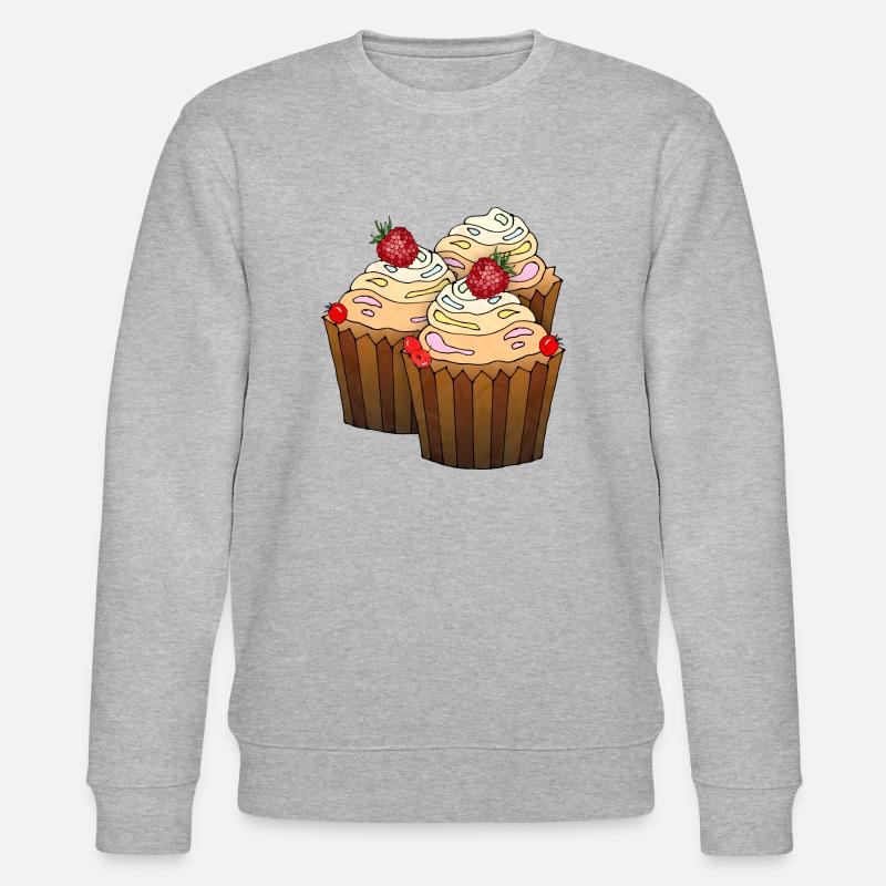 Kuchen - Stanley/Stella Unisex Bio-Sweatshirt CHANGER  - Grau meliert