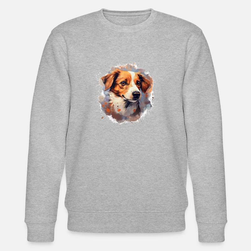 Chien - Sweat bio CHANGER Stanley/Stella Unisexe - gris chiné