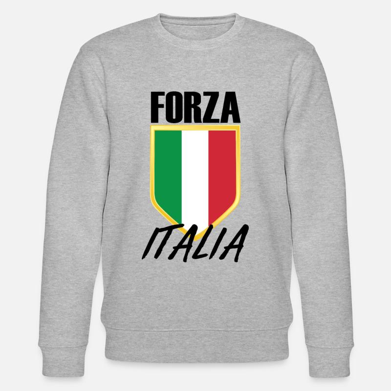 Forza Italia - Stanley/Stella Unisex Bio-Sweatshirt CHANGER  - Grau meliert