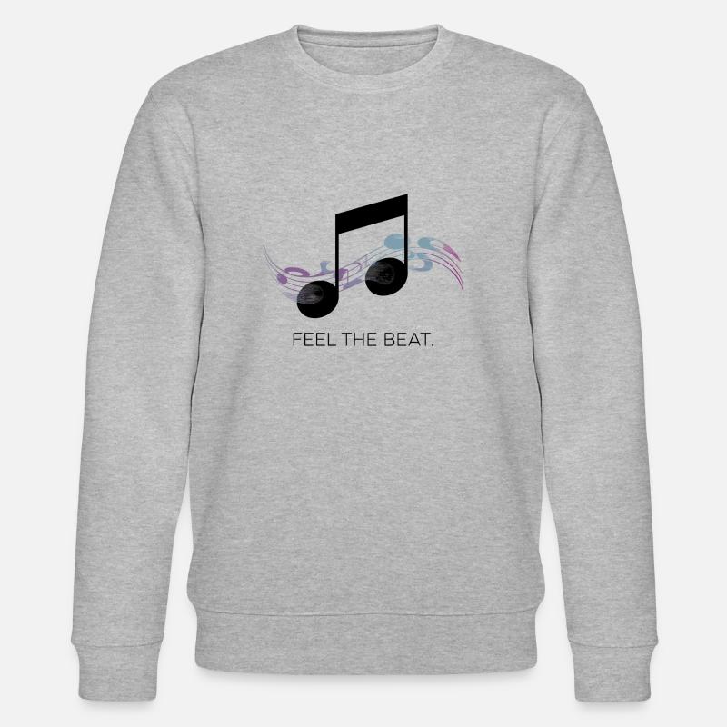 Feel the Beat – Clé abstraite - Sweat bio CHANGER Stanley/Stella Unisexe - gris chiné