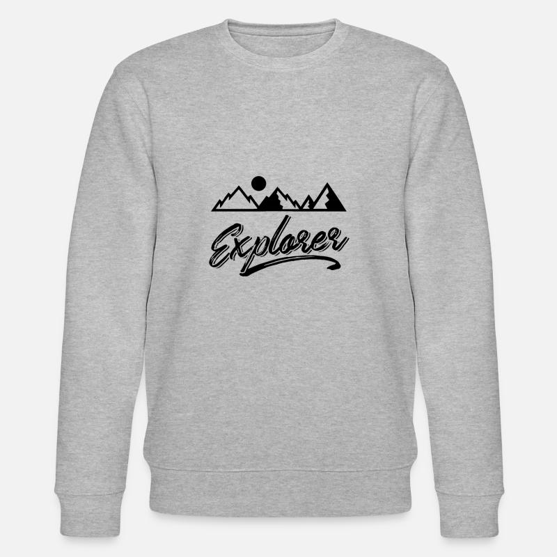 Road Trip Warrior - Stanley/Stella Unisex Bio-Sweatshirt CHANGER  - Grau meliert