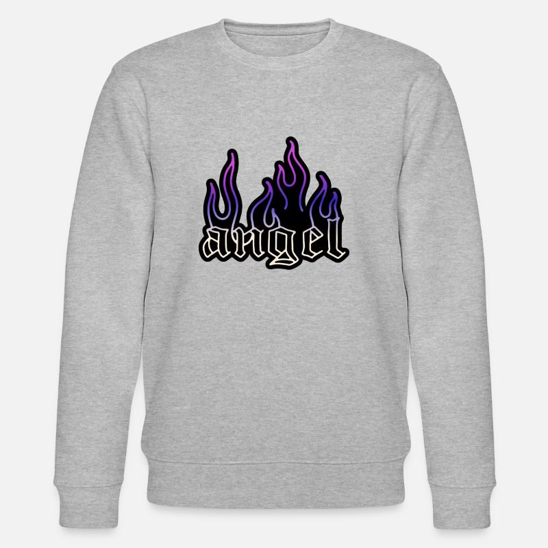 Engel - Stanley/Stella Unisex Bio-Sweatshirt CHANGER  - Grau meliert