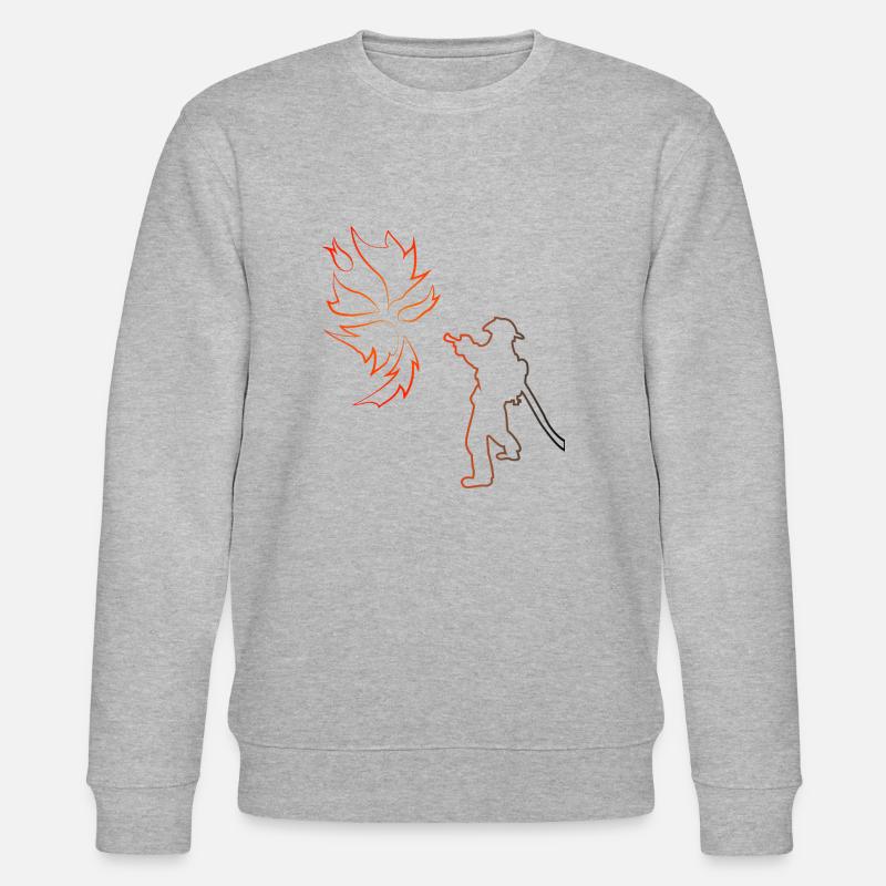 Utilisation du service d'incendie - Sweat bio CHANGER Stanley/Stella Unisexe - gris chiné