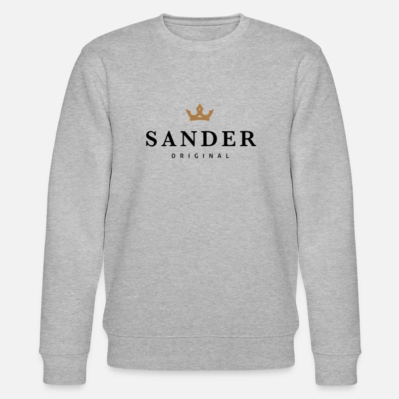 Sander - Stanley/Stella Unisex Bio-Sweatshirt CHANGER  - Grau meliert