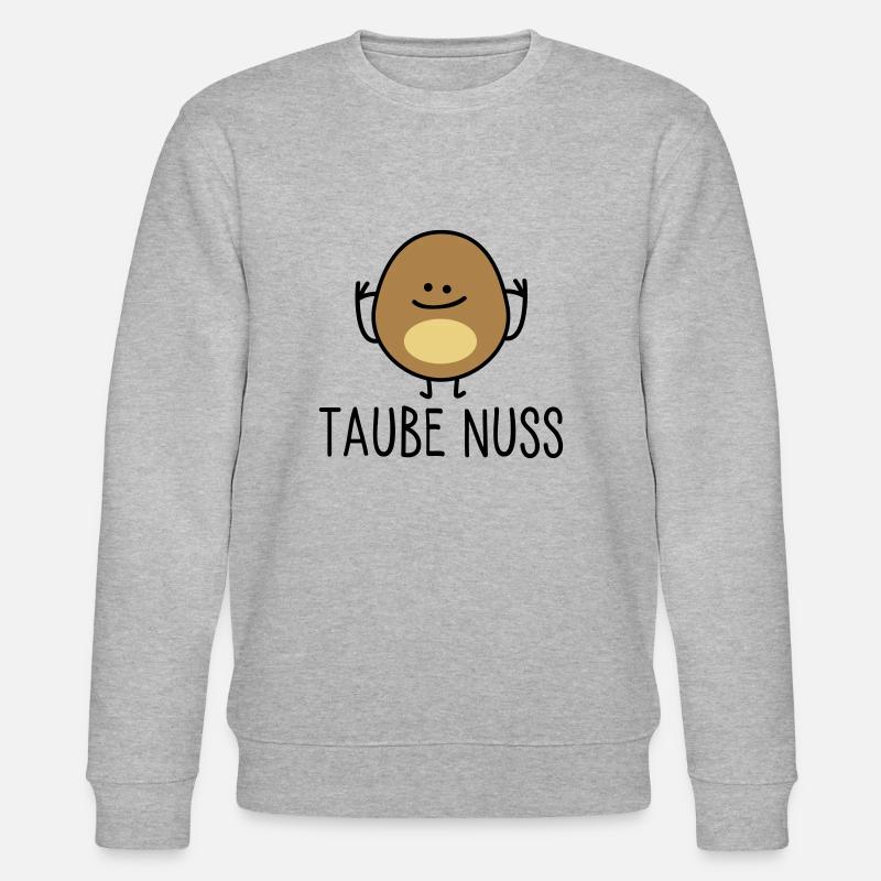 Taube Nuss - Stanley/Stella Unisex Bio-Sweatshirt CHANGER  - Grau meliert