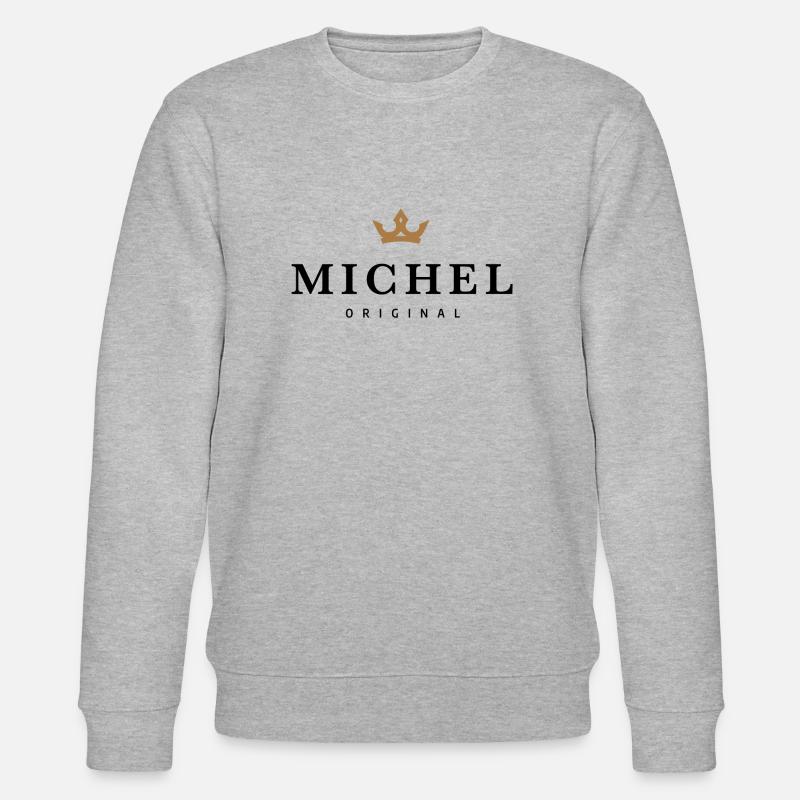 Michel - Stanley/Stella Unisex Bio-Sweatshirt CHANGER  - Grau meliert