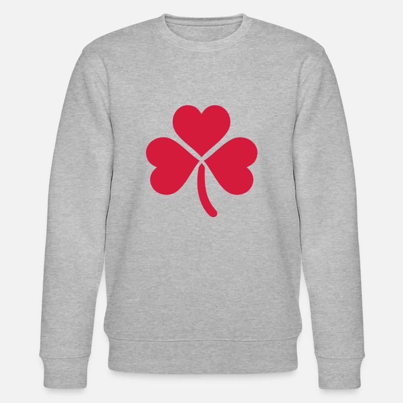 Kleeblatt - Stanley/Stella Unisex Bio-Sweatshirt CHANGER  - Grau meliert